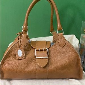 Authentic FENDI Selleria Leather Bag
